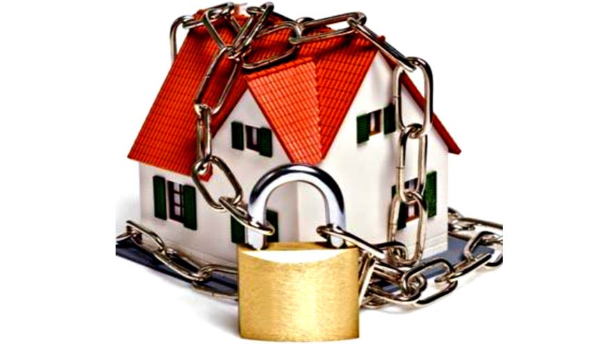 Beeldmerk van een afgesloten woning in Aalsmeer Beeldmerk van een afgesloten woning in Aalsmeer